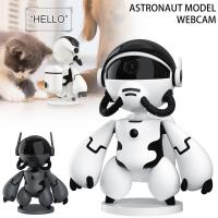 Astronaut Shape WiFi Surveillance Camera HD1080P Wireless Security Camera with Removable Base Wireless Surveillance Camera