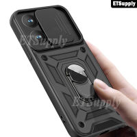 เคสสุดหรูที่มีห่วงรูปวงแหวนเป็นเกราะสำหรับ Realme 10T 10 Pro กล้องแม่เหล็กกันกระแทกเคสโทรศัพท์หลังเคสสำหรับ Realme Realme 10Pro 10 T Realme10 T