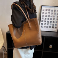 LEFTSIDE Tote กระเป๋าสำหรับ Office Women 2023 Trend Shoulder Side Bag Vintage Ladies High Capacity Handbags And Purses