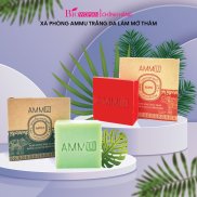 Xà phòng AMMU trắng sáng da làm mờ thâm Soft Rose Skin Soap 65g chính hãng