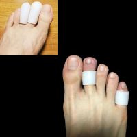 【CW】 1Pair /5pairs Gel 2 Holes Toe Separator Protector Orthotics Bunion Separators Stretchers