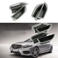 ที่จับภาชนะจัดกล่องเก็บของสำหรับประตูหน้ารถยนต์สำหรับ Mercedes Benz E-Class W212 E200 E250 E400 E350 E300 E500 2010-2016