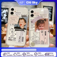 CitiSky เปลือกโปร่งใส ภาพประกอบ เด็กชายและเด็กหญิง for เปลือกไอโฟน iPhone 13 Pro Max คดี iPhone 13 mini คดี