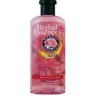 ของแท้ ใหม่ Herbal Essences with Camellia Hot Oil แชมพูใสสีชมพู เพื่อผมแข็งแรงมีน้ำหนัก เหมาะสำหรับคนผมแห้ง 400ซีซี