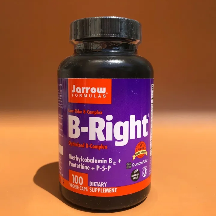 Jarrow Formulas B-right Vitamin B Complex 100 Capsules B12 | Lazada PH