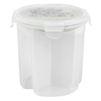 1Pc Plastic Food Storage Lattices Sealed Crisper Grains Tank Storage Kitchen Sorting Food Storage Box Container