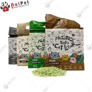 Cát Vệ Sinh Cát Đậu Phụ Cho Thú Cưng Natural Tofu Cat Litter Cats Me Túi 6L