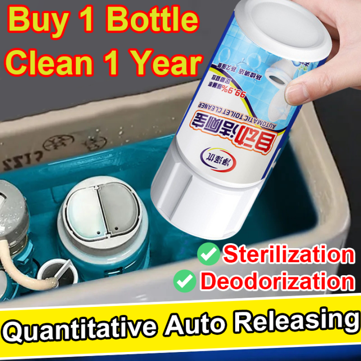 💦Up To 1 Years of Use💦Automatic Toilet Bowl Cleaner 400ml Quantitative ...