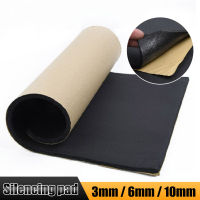 MB【Ready Stock】200X50Cm Car Sound Deodening Mat 3/6/10Mm Sound Absorber Foam Noise Insulation Pad Heatproof Soundproof Deadener Cotton Pad