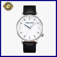 จัดส่งฟรี Police นาฬิกาข้อมือผู้ชาย Police Black Leather watch รุ่น PL-15923JS/04 บอกเวลา หรูหรา มีระดับ ประทับใจแฟน