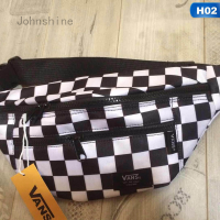 1pc Checkerboard Lightweight Japanese Men And Women Messenger Bag 3 colors 24*9*9 cm