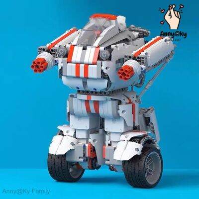 [แพ็คส่ง 1 วัน] MI Mitu Robot Builder Rover หุ่นยนต์ตัวต่ออัจฉริยะ (สีขาว) Rover รองรับ Android และ iOS