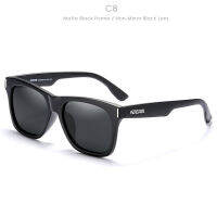 KC-8 ALL BLACK ดำล้วน แว่นกันแดด KDEAM 2022 ของแท้ แว่นกันแดด เลนส์ HD Polarized กันแสงUV สำหรับเดินทาง ขับรถ กิจกรรมกลางแจ้ง(สินค้าพร้อมส่งจากไทย