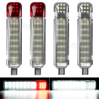 2x LED สีขาวสีแดงประตูมารยาทสำหรับ Chevy Silverado 1500 2500 3500 97-20 Hummer H2 03-09 GMC Yukon 95-06 15021517 15021518