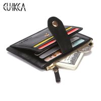 【CC】 CUIKCA New Brand Men Wallet Coins Hasp Leather Purse Business Credit Card Holder ID Cases