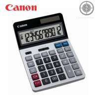 เครืองคิดเลข 12 หลัก Canon BS-1220TG  จอ LCD ขนาดใหญ่ แสดงตัวเลข 12 หลัก  ปุ่มกดออกแบบให้ทนทานพิเศษ เหมาะแก่การใช้งานเป็นระยะเวลานาน