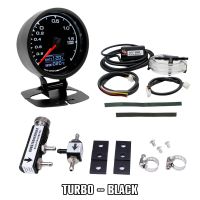 60MM Car Turbo Boost Gauge 30PSI Adjustable Turbo Boost Controller Kit 1-30PSI IN-CABIN Car Meter