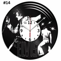 Presley Clock Vinyl Record Living Room Personalized Craft Wall Clock Fashion Nordic Style Creative Simple Modern Bedroom Clo