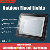 NEARCAM led floodlight outdoor low-voltage patch floodlight waterproof high-power lighting square ultra-thin projection light