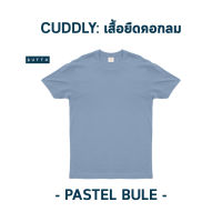 ZUTTO เสื้อยืดคอกลม รุ่น Cuddly สี Pastel Blue