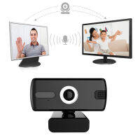 1080P HD Webcam USB with Microphone Computer Webcam for Streaming Flexible Rotatable Clip for Laptops Desktop Gaming PC Webcam