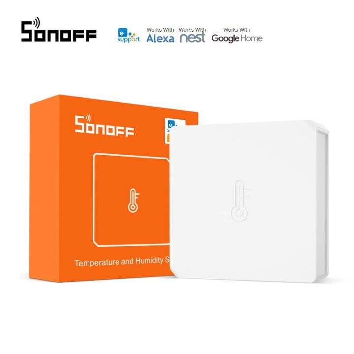 Sonoff Temperature Sensor Humidity Sensor Zigbee Snzb02 Sync Via
