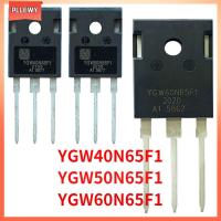 PLLEWY 2pcs 650โวลต์ ใช้กันทั่วไป YGW50N65F1 YGW60N65F1 หลอดสนามเอฟเฟค MOS อุปกรณ์เครื่องเชื่อม อินเวอร์เตอร์ IGBT