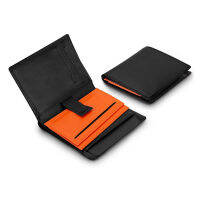 New Men’s Genuine Leather Wallets RFID Blocking Slim Card Holder Luxury Vertical Multifunction Bifold Wallet with Coin Pocket