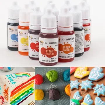 Food Coloring Set for Baking Fondant and Cooking Liquid Concentrated Icing Food  Color Dye Cake Decorating Tool - AliExpress