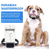 Mini GPS Tracker Waterproof Pets Locator อุปกรณ์ติดตามตามเวลาจริงแบบพกพาสำหรับสัตว์เลี้ยง,ตัวติดตามตำแหน่งอเนกประสงค์,GPS + AGPS + Wifi + LBS Locator SOS Alarm การติดตาม APP บนเว็บ