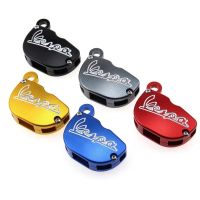 ❧♦○ for Piaggio Vespa GTS SPRINT PRIMAVERA 3VTE fLY 125 150 200 LX150 Keys CNC Aluminum Motorcycle Key Case Shell Cover Accessories