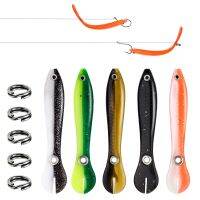 5ชิ้นใหม่ Siliconen Zachte Aas 10ซม. 6.5G Woler Voor Bas/Pike Crankbaits Vissen Kunstatige Swimbit Moving Aas Voor Vissen