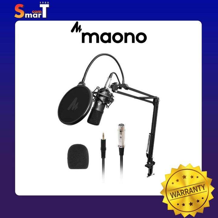 Maono AUA03 Condenser Podcasting Microphone Kit ประกันศูนย์ไทย 1 ปี