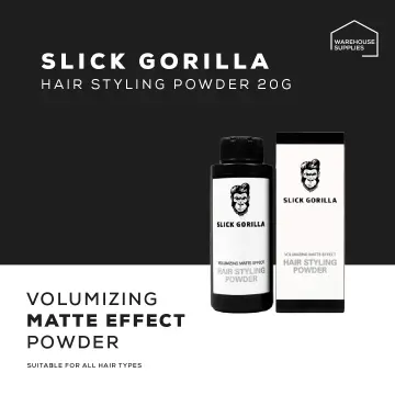 Slick Gorilla Hair Styling Powder- Volumizing Matte Effect 20g