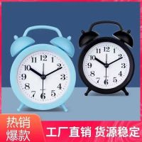 [Fast delivery] the Original small alarm clock wake up artifact children with male girl call desktop electronic alarm powerful desktop clock