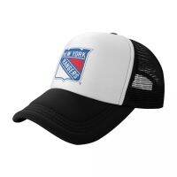 NHL New York Rangers Mens Funny Trucker Hat Mesh Baseball Cap for Women Cap Great for Fishing Travel Mountaineering