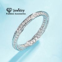 CC Sterling Ring For Women Bridal Accessories Simple Jewelry Engagement Proposal White Rings Wedding CC708