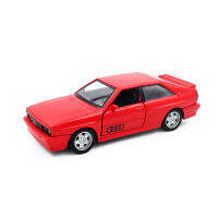 ของเล่นรถ Diecast รถวินเทจ1980ออดี้รุ่น Quattro สำหรับเด็กผู้ชายของขวัญวันเกิดคอลเลกชันรถ Kids Toys