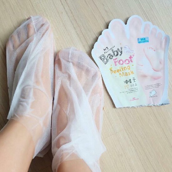 Mặt nạ ủ chân baby foot peeling mask 1 miếng - ảnh sản phẩm 2