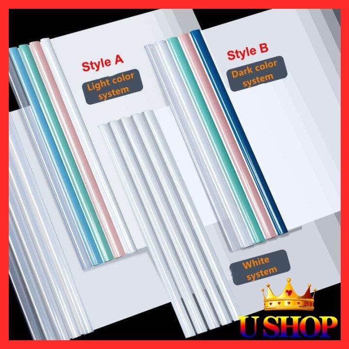 PP Transparent A4 paper Inner Core Notebook Sliding File Folder Binder