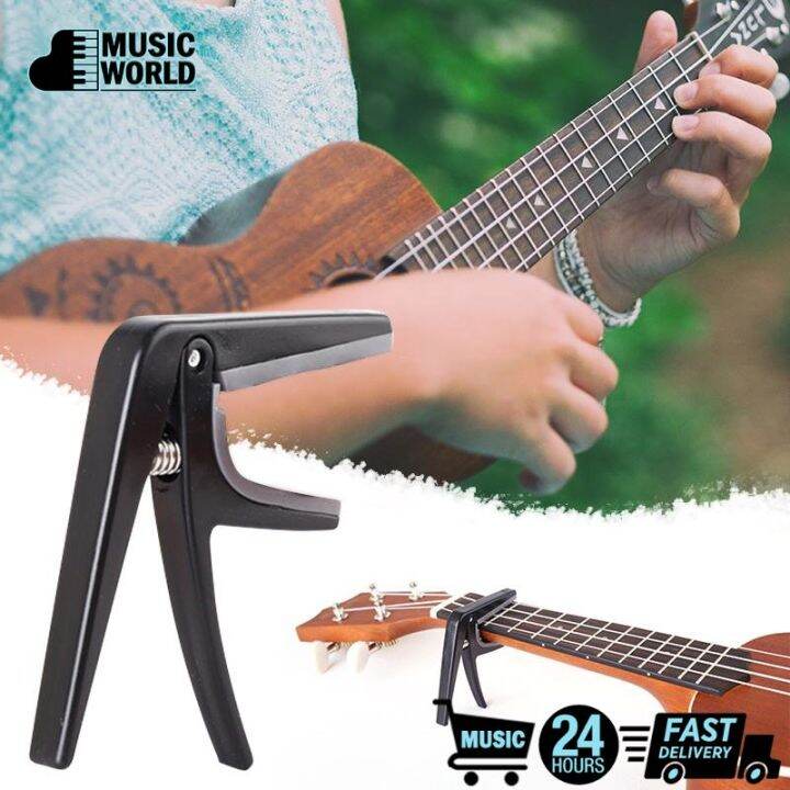 Ukulele Capo 4 Strings Hawaii Guitar Capos Singlehanded Quick Change