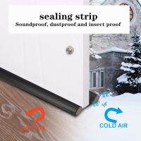 90cm New door bottom seal strip mousse soundproof foam Weatherstrip Under Door dust Draft stopper wind blocker Guard Sealer