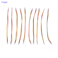 ?【Lowest price】Tirgat 10 x Mini Micro SH 1.0มม. 3-PIN JST ตัวเชื่อมต่อคู่ปลั๊กสายเคเบิล100มม.