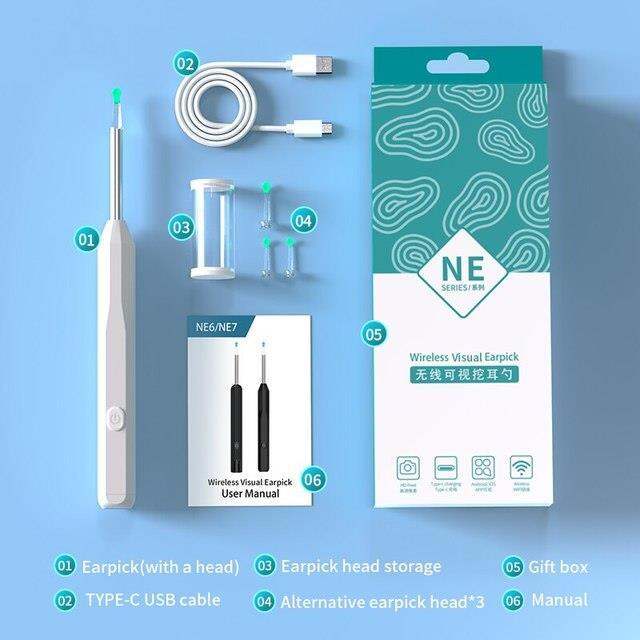 natfire-wireless-ear-wax-remover-luminous-otoscope-ear-cleaner-1296p-hd-visual-ear-sticks-endoscope-mini-camera-health-care