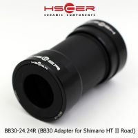 HSCER Ceramic Bearing - Bottom Bracket BB30 สำหรับจักรยานเสือหมอบ เฟรม BB30 ใส่ขาจานแกนขนาด24มม.