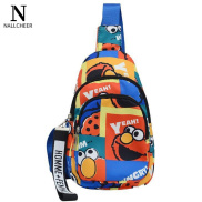 NALLCHEER Children s bag diagonal shoulder bag boy chest bag Korean