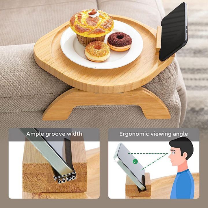 bamboo-sofa-tray-table-clip-on-side-table-couch-arm-with-360-rotating-phone-holder-couch-tray-for-arm