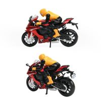 2023 โมเดลรถจักรยานยนต์จำลอง 1:18 ซูซูกิ GSX ยามาฮ่า R1 เด็กของเล่นเด็กชายของขวัญวันเกิดคอลเลกชัน