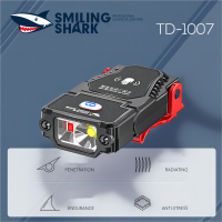มินิเซนเซอร์ LED ไฟหน้าปรับมุมหมวกหมวกคลิปไฟกันน้ํา USB ชาร์จโคมไฟกลางแจ้ง แคมป์ปิ้ง ประมง ไฟหน้า Outdoor Rechargeable Flashlight ไฟฉายคาดหัว