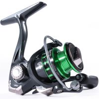 ZZOOI Sougayilang Mini Winter Fishing Reel Right Left Hand Ice Fishing Reel Bass Reel Spinning Reel Winter Outdoor Fishing Tackle